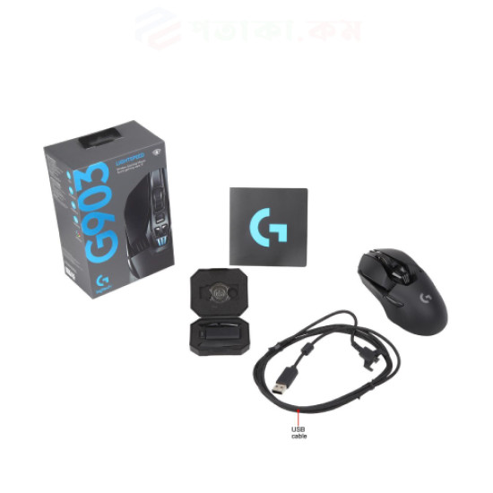 Logitech G903 Lightspeed HERO Lightsync RGB Wireless Gaming Mouse