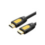 Ugreen HDMI Male to Male, 5 Meter, Black-Yellow Cable
