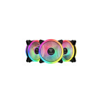 Gamdias AEOLUS M2 1203 Lite 120mm RGB PC Case & Radiator Fan (3 Fans Pack)