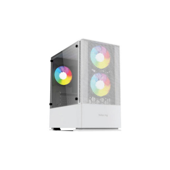 Value Top VT-B701-W Mini Tower White Gaming Case 