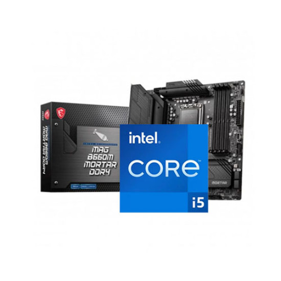 Intel Core i5-13500 PROCESSOR With MSI MAG B660M MORTAR DDR4 Combo