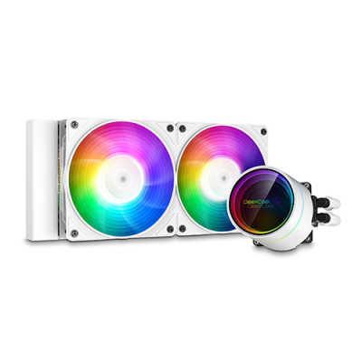 DEEPCOOL CASTLE 240EX A-RGB WH 240mm All In One Liquid CPU Cooler