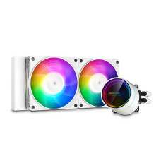 DeepCool Gammaxx L240 ARGB WH 240mm All In One Liquid CPU Cooler
