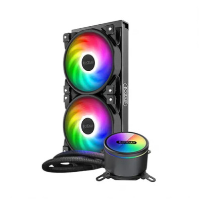 PCCOOLER GI-CX240 240mm ARGB AIO Liquid CPU Cooler