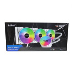 PCcooler GI-CX360 ARGB 360mm AIO CPU Liquid Cooler (White)
