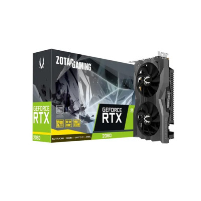 ZOTAC NVIDIA GeForce RTX 2060 12GB Twin Fan Turing Graphics Card