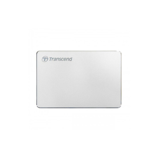 Transcend StoreJet TS1TSJ25C3S 1TB USB 3.1 Gen 1 Silver External HDD