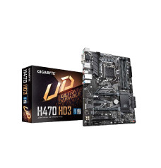 GIGABYTE H470 HD3 10th Gen Ultra Durable ATX Motherboard