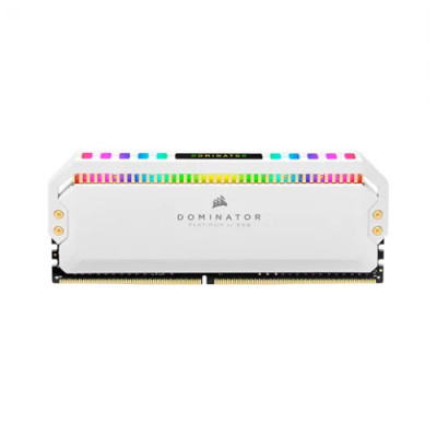 Corsair Dominator Platinum RGB 8GB 3200MHz DDR4 RAM (White)