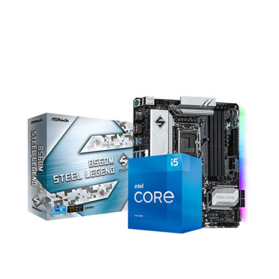 Intel Core i5-11400 11th Gen With ASRock B560M Steel Legend Combo