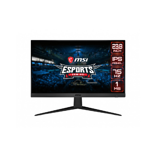 MSI Optix G241V E2 FHD 23.8 Inch Esports Gaming IPS Monitor 75Hz, 1ms, FreeSync
