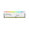 Kingston FURY Beast RGB 16GB 6000Mhz DDR5 Desktop RAM White (CL30)
