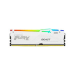 Kingston FURY Beast RGB 16GB 6000Mhz DDR5 Desktop RAM White (CL30)