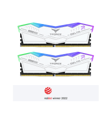 TEAM T-FORCE DELTA RGB 48(2*24)GB 8000MHz CL38 DDR5 White Gaming RAM