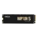NCX Raptor 5 1TB M.2 2280 PCIe Gen 5.0 x4 NVMe SSD With DRAM